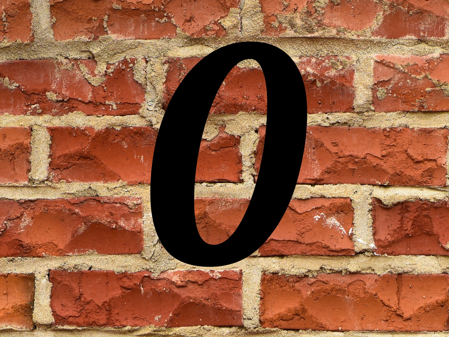 4 Inch Tall House Numbers | 6mm Thick | Paint or Stain Ready Address Numbers