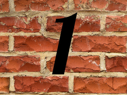 4 Inch Tall House Numbers | 6mm Thick | Paint or Stain Ready Address Numbers