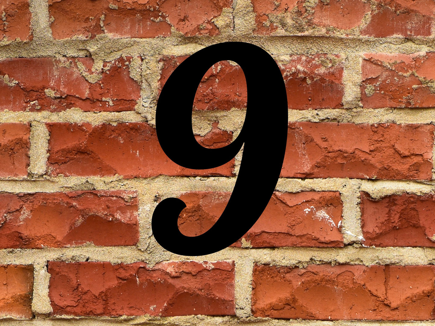 4 Inch Tall House Numbers | 6mm Thick | Paint or Stain Ready Address Numbers
