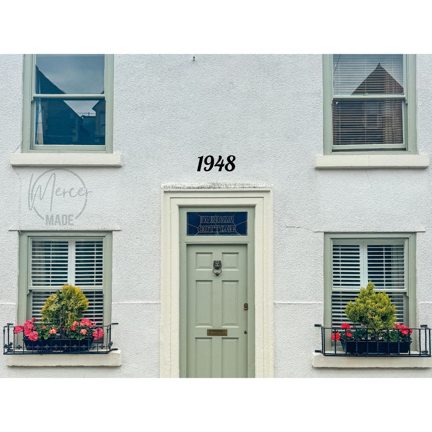 4 Inch Tall House Numbers | 6mm Thick | Paint or Stain Ready Address Numbers