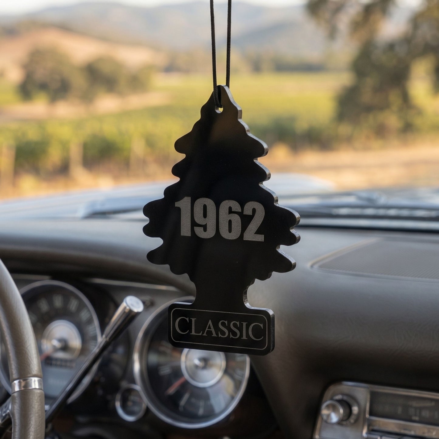 Rearview Mirror Hanging Ornament For Classic Car And Classic Truck Enthusiasts