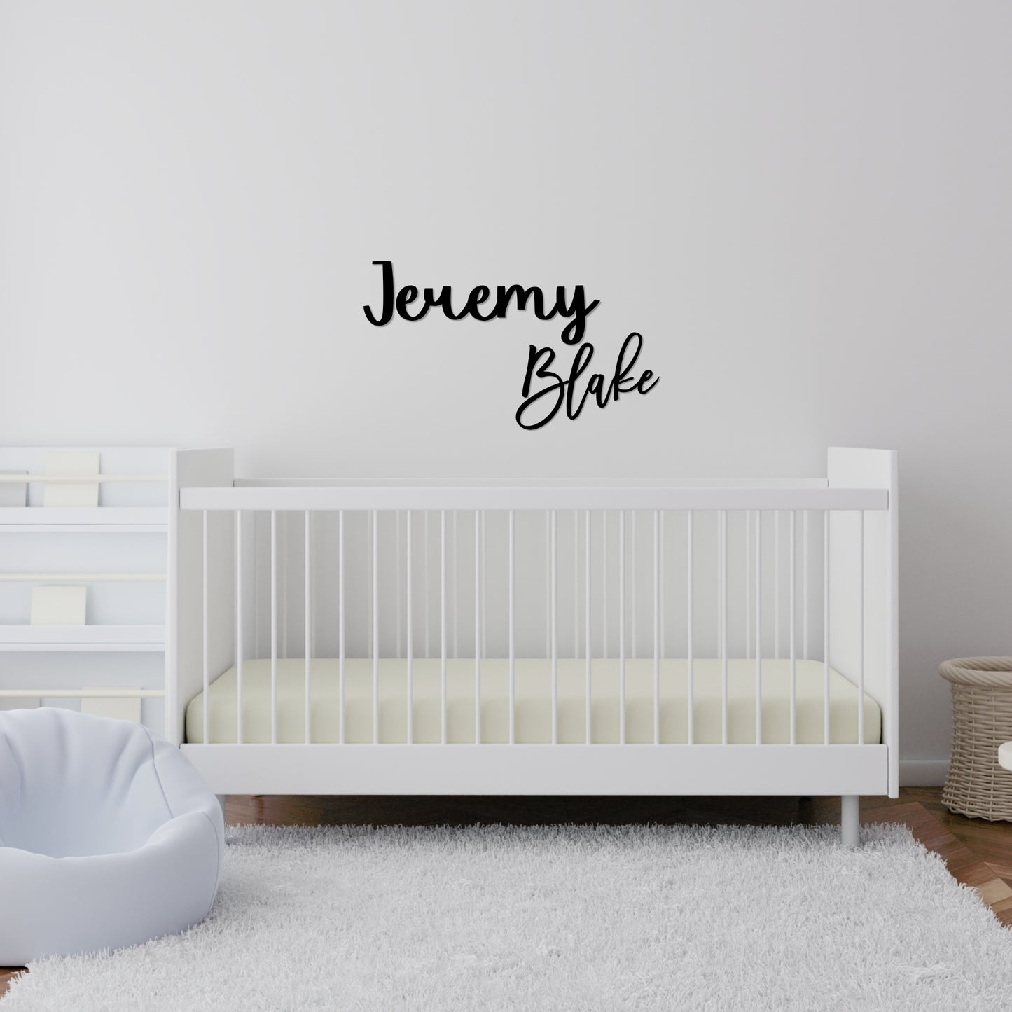 Personalized Wooden Baby Name Sign For Nursery