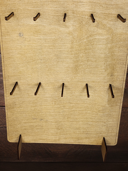 Retail Display for Wholesale Wooden Southern Slang Keychains