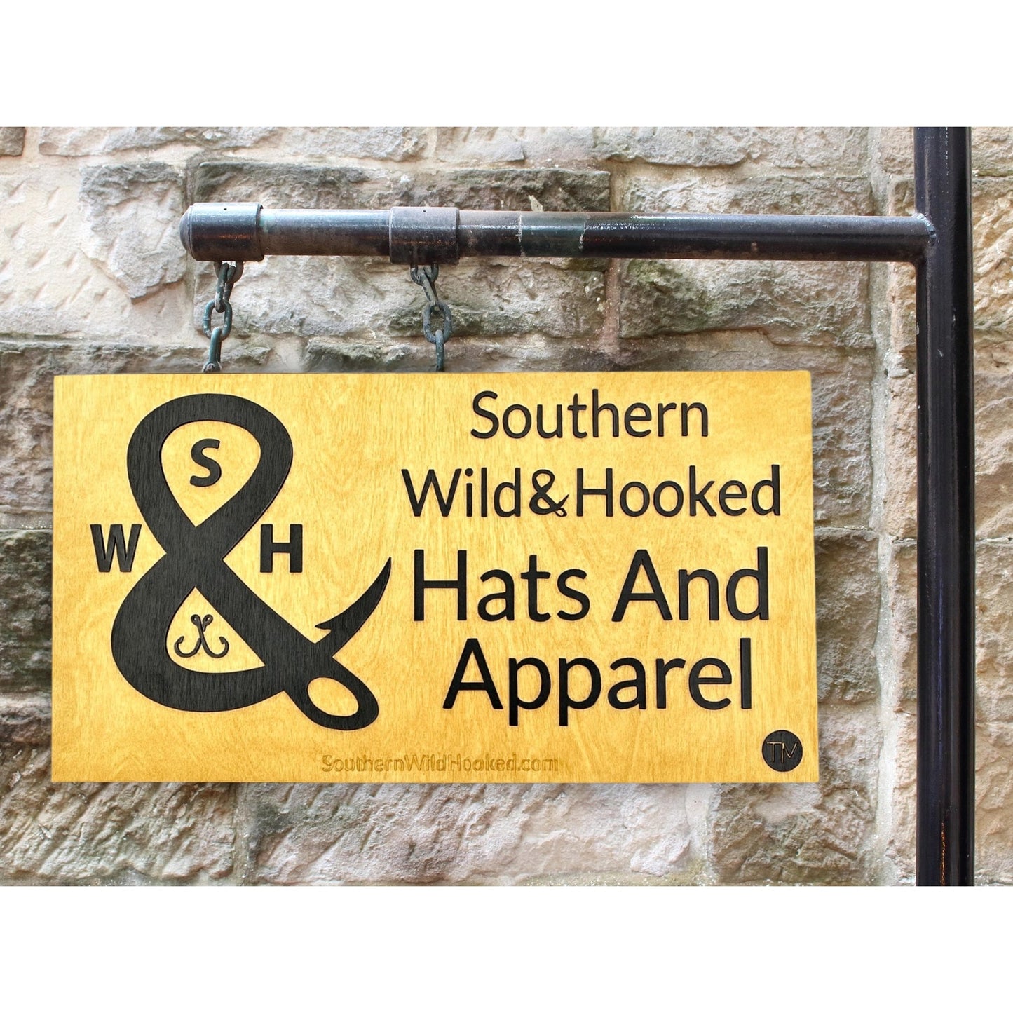 Custom Wooden Business Sign Personalized Store Display Sign Product Stand Sign Rustic Business Logo Plaque