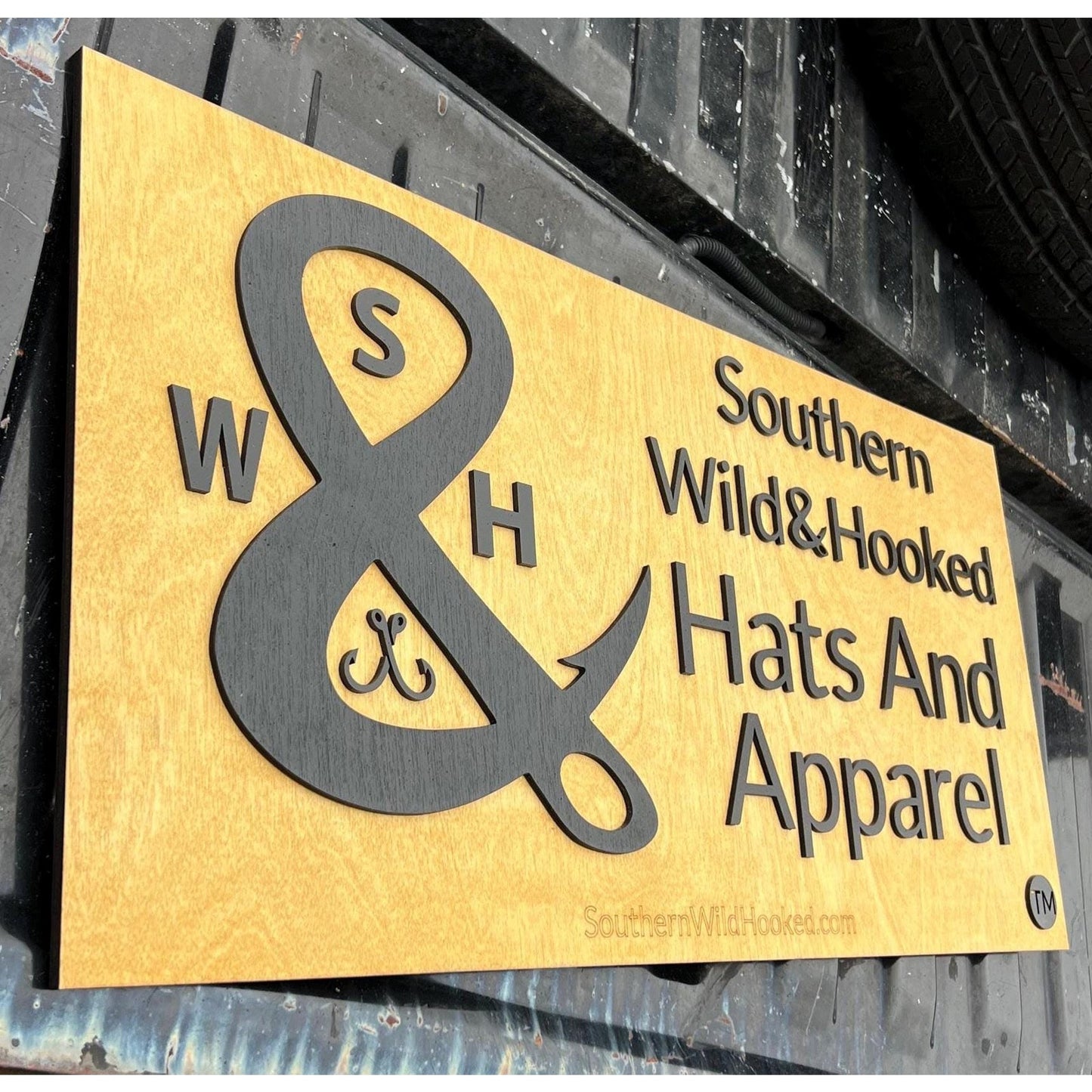 Custom Wooden Business Sign Personalized Store Display Sign Product Stand Sign Rustic Business Logo Plaque