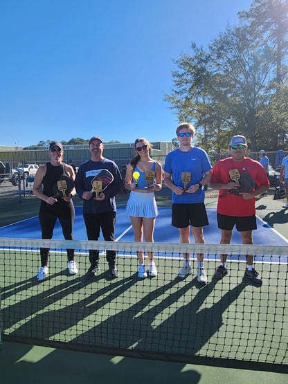 Wholesale Wooden Pickleball Tournament Trophies for 1st, 2nd, and 3rd place - Trophy & Awards for Pickle Ball Players