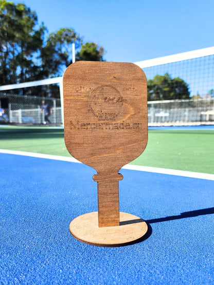 Wholesale Wooden Pickleball Tournament Trophies for 1st, 2nd, and 3rd place - Trophy & Awards for Pickle Ball Players
